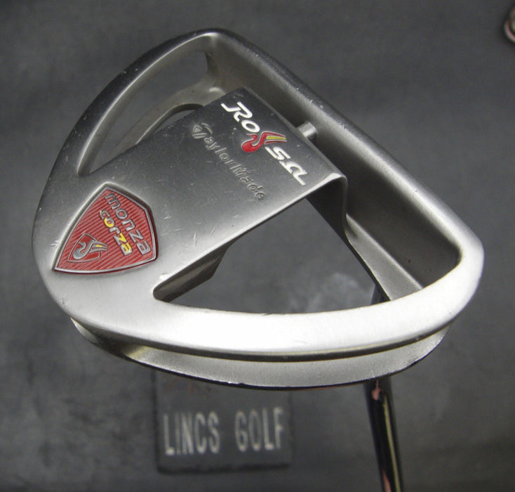 TaylorMade Monza Corza Rossa Putter Steel Shaft 88cm Length 2 Thumb Grip