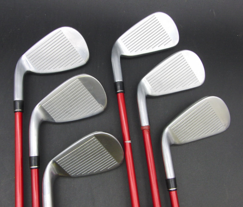 Set of 6x TaylorMade Aeroburner 5-PW Irons Regular Graphite Shafts
