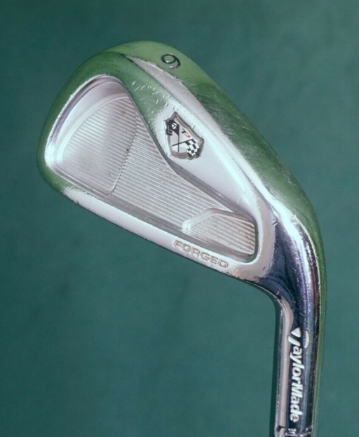 TaylorMade RAC Forged 6 Iron Stiff Steel Shaft Elite Grip