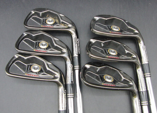 Set of 6x TaylorMade Burner Forged 5-PW Irons Stiff Steel Shafts*
