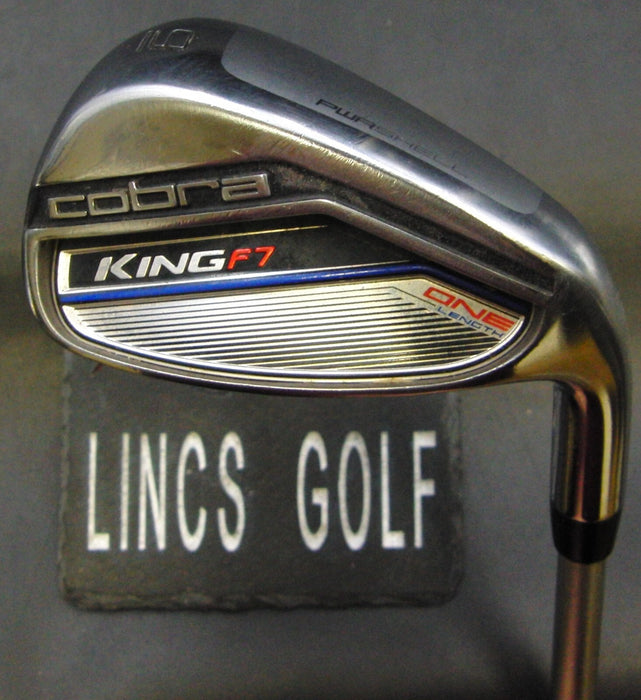 Cobra King F7 ONE 9 Iron Stiff Steel Shaft Cobra Grip