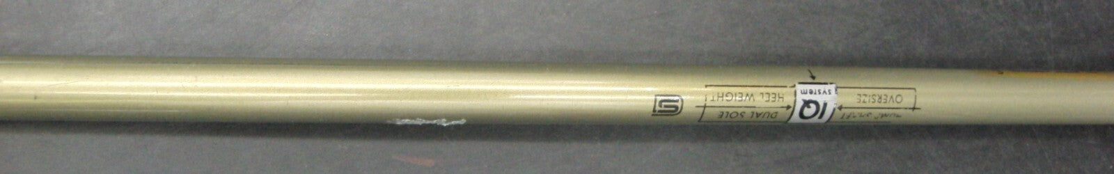 Cobra Oversize + II 3 Piece Titanium 50° Gap Wedge Stiff Graphite Shaft G/P Grip