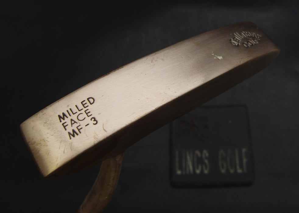 Callaway Milled Face MF-3 Putter Wooden Shaft 88cm Length Callaway Grip
