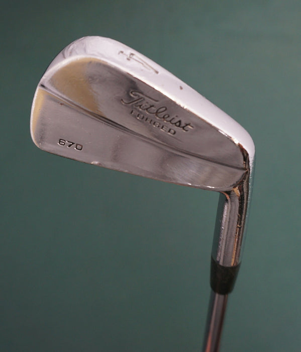 Titleist 670 4 Iron Stiff Steel Shaft Golf Pride Grip