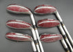 Set of 6x Ladies Spalding High Ball Irons 6-PW+AW Ladies Graphite Shafts*