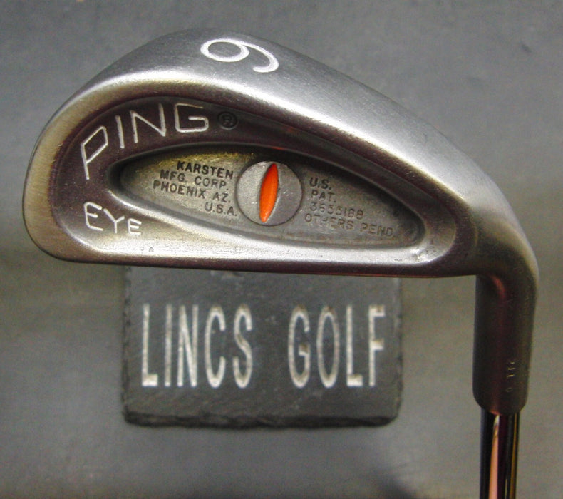 Ping Eye Orange Dot 6 Iron Regular Steel Shaft Ping Grip