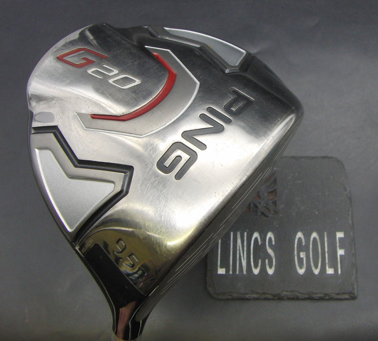 Ping G20 9.5° Driver Stiff Graphite Shaft Karma Grip
