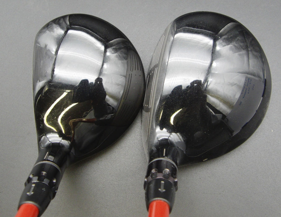 Set of 2 Nike VR Pro 15° 3+19° 5 Woods Regular Graphite Shafts Nike Grips*