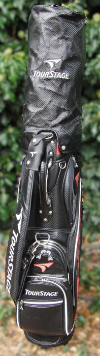 6 Division Bridgestone TourStage Carry Cart Tour Golf Clubs Bag