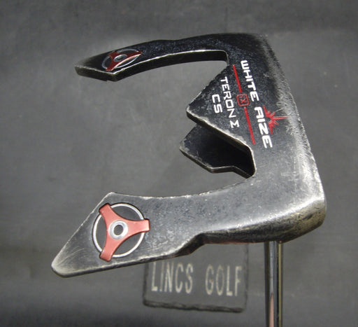 Odyssey White Rize Teron Putter Steel Shaft 87cm Length Golf Pride Grip*