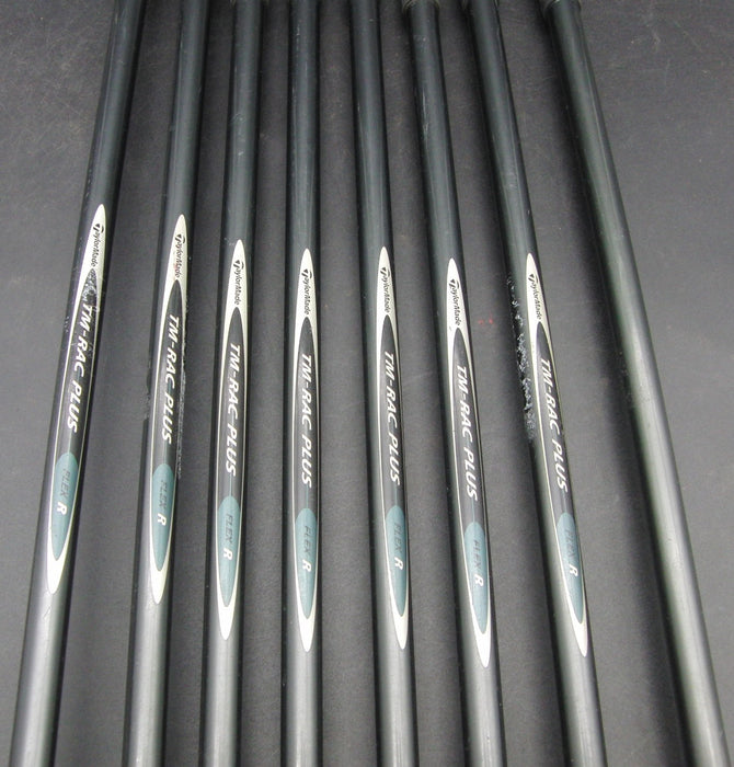 Set of 8x TaylorMade Rac OS 5-SW + AW Irons Regular Graphite Shafts