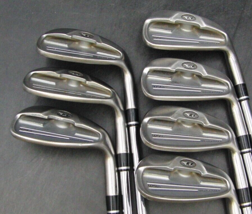 Set of 7 x Wishon 979SS Irons 6-SW+GW Stiff Steel Shafts Golf Pride Grips