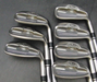 Set of 7 x Wishon 979SS Irons 6-SW+GW Stiff Steel Shafts Golf Pride Grips