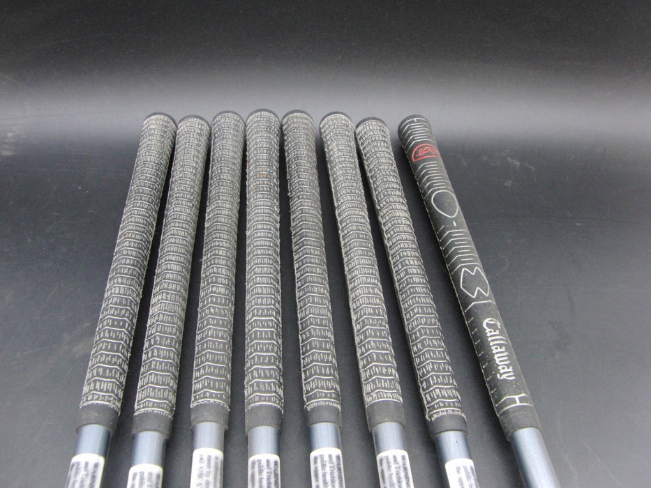 Set of Callaway Big Bertha 3-PW+Callaway Driver+3 Wood+4Wood+Putter