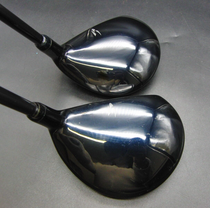 Set of 2 PRGR Speed Hit 4 & 5 Woods Stiff & Regular Graphite Shafts