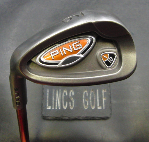 Left-Handed Ping i10 Black Dot 9 Iron Regular Graphite Shaft Ping Grip