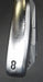 Callaway RAZR X Muscleback 8 Iron Stiff Steel Shaft Golf Pride Grip