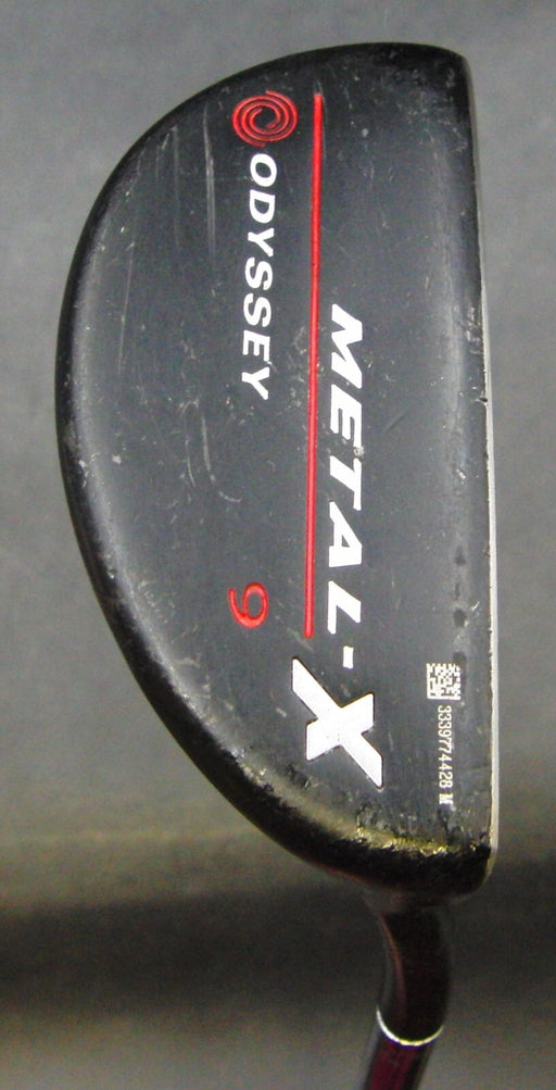 Odyssey Metal-X 9 Putter 87cm Playing Length Steel Shaft Odyssey Grip