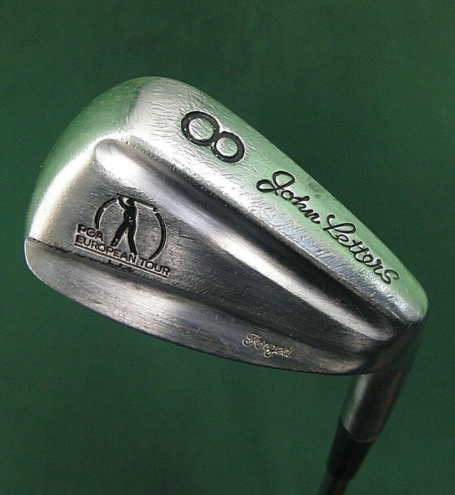 John Letters PGA European Tour Forged 8 Iron Regular Steel Shaft Chamois Grip