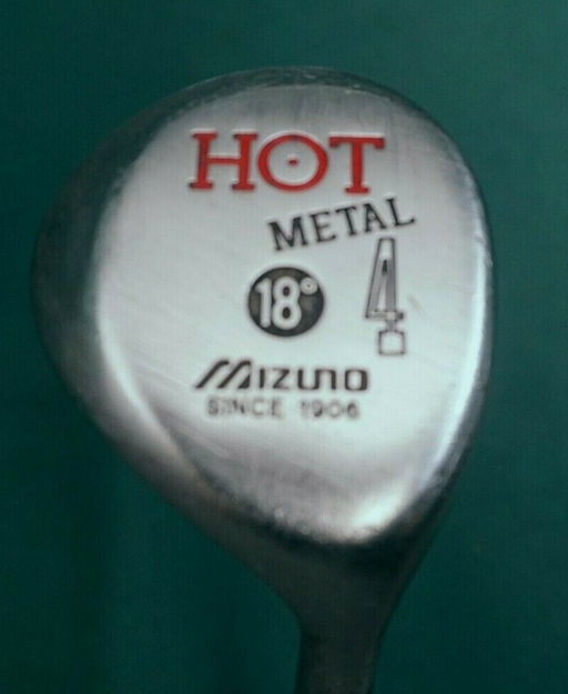 Vintage Mizuno Hot Metal 4 Wood 18° Regular Graphite Shaft Lamkin Grip