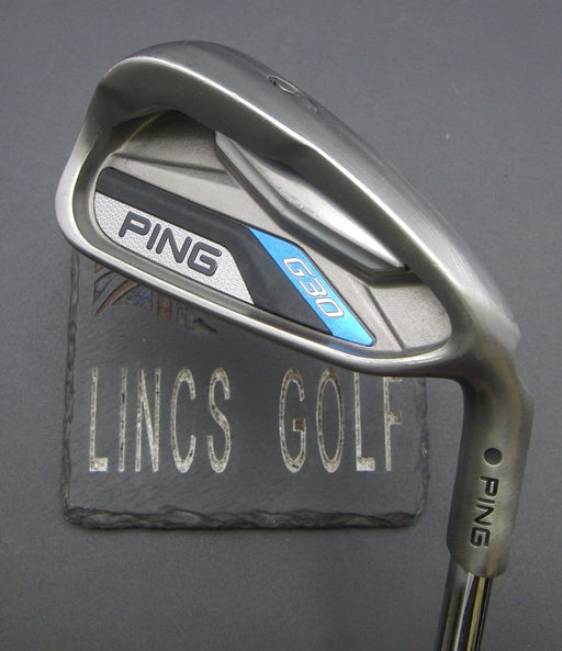 Ping G30 Black Dot 6 Iron Stiff Steel Shaft Black Grip