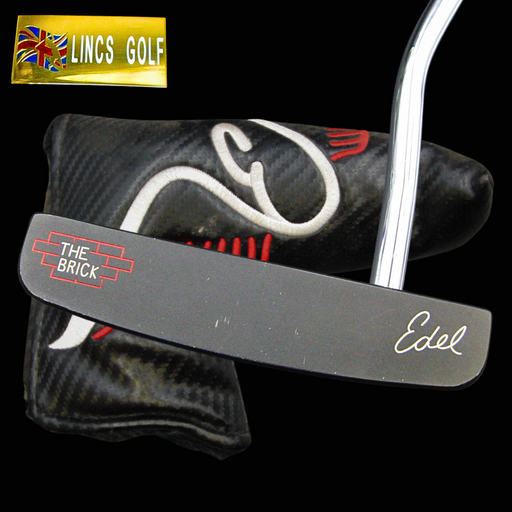 Edel The Brick Putter 87cm Steel Shaft Edel Grip Edel Head Cover