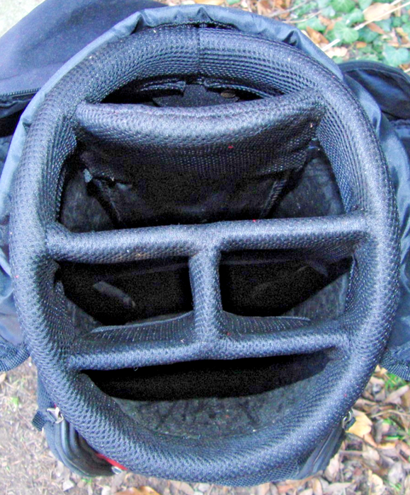 5 Division Mizuno Golf Cart Trolley Carry Clubs Bag*