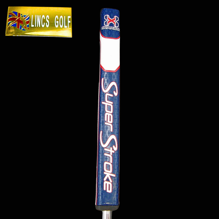 Left Handed Kevin Burns 9303 99 Pro-032 Putter 87cm Steel Shaft SuperStroke Grip