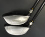 Set of 2 PRGR M3 Hit 505 Spec 3 & 5 Woods Senior Graphite Shafts Black Grips