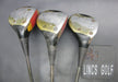 Set of 3 Ping Eye 2 3-Wood + 5-Wood + Driver Regular Steel Shafts Ping Grips