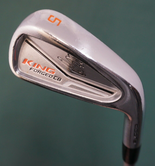 Cobra King Forged CB 5 Iron Stiff Graphite Shaft Golf Pride Grip