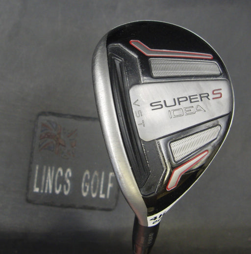 Left-Handed Adams Super S Idea 22° 4 Hybrid Stiff Graphite Shaft Elite Grip