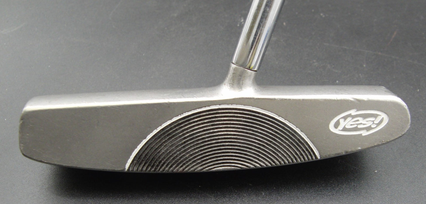 Yes C-Groove Carolyne Putter Steel Shaft 82cm Length Psyko Grip