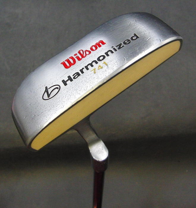 Wilson Harmonized 741 Putter 89cm Playing Length Steel Shaft Wilson Grip