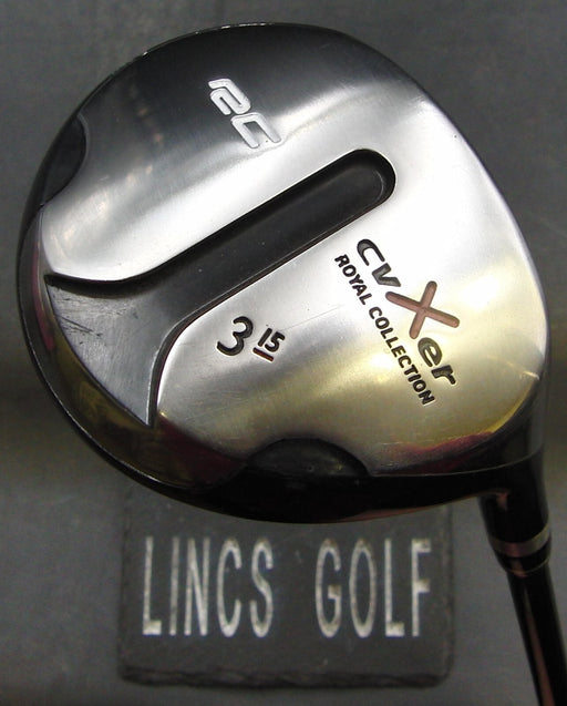 Royal Collection CvXer 15° 3 Wood Stiff Graphite Shaft Chaucer Grip