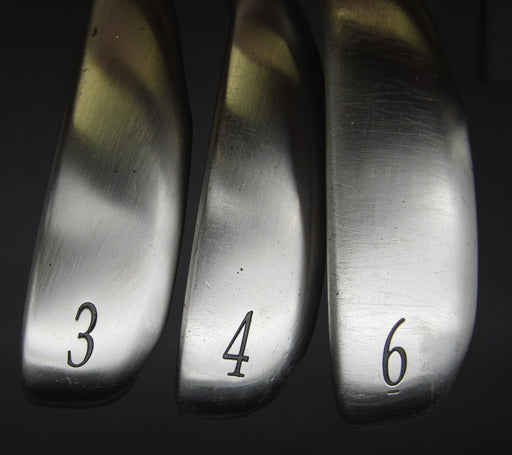 Set of 3 Mizuno T-Zoid MX-15 3+4+6 Irons Stiff Steel Shafts Mizuno Grips