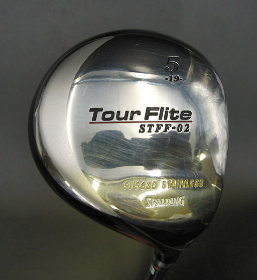 Japanese Spalding Tour Flite STFF-02 SUS630 19° 5 Wood Regular Graphite Shaft