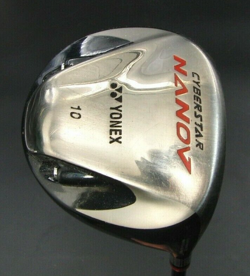 Yonex Nanov CyberStar 10° Driver Stiff Graphite Shaft Golf Pride Grip