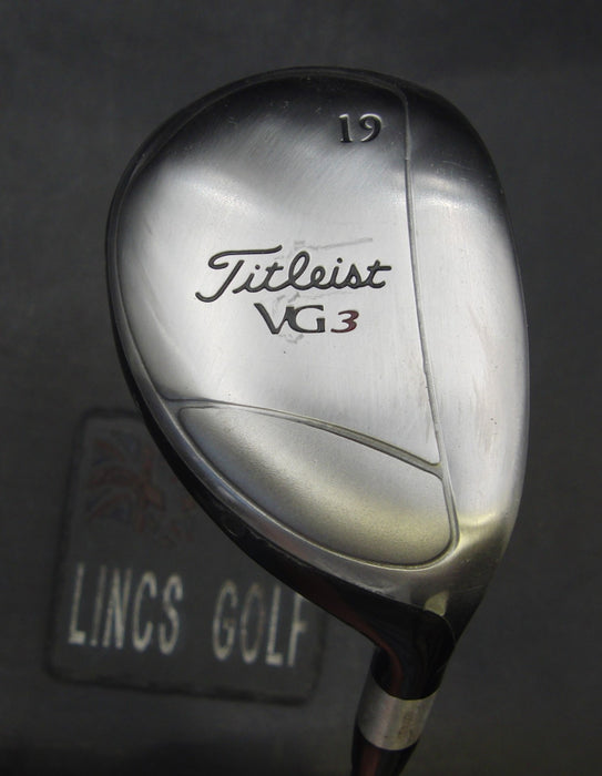 Titleist VG3 19° 3 Hybrid Stiff Graphite Shaft Titleist Grip
