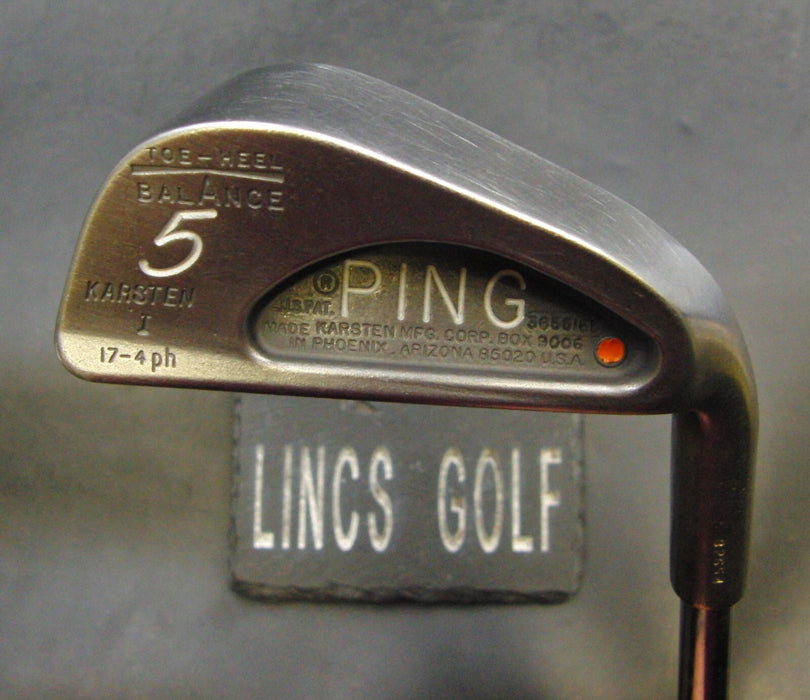 Ping Karsten Toe-Heel Balance Orange Dot 5 Iron Regular Steel Shaft ProOnly Grip