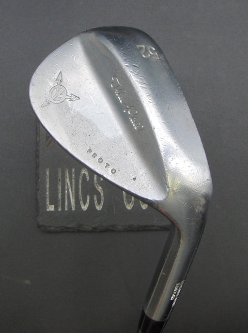 Unbranded Proto 52° Gap Wedge Stiff Steel Shaft Golf Pride Grip