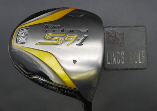 King Cobra S9.1 Speed Tuned 10.5° Driver Stiff Graphite Shaft Cobra Grip