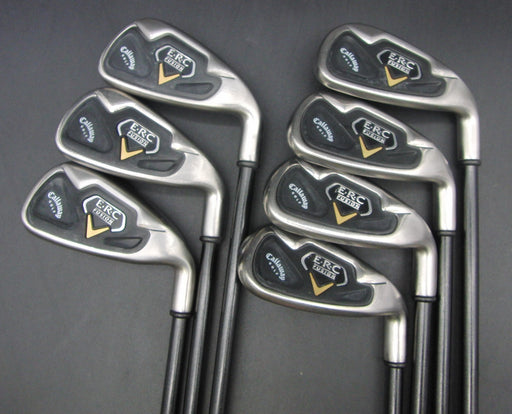 Set of 7x Callaway ERC Fusion 5-PW + AW Irons Regular Graphite Shafts*