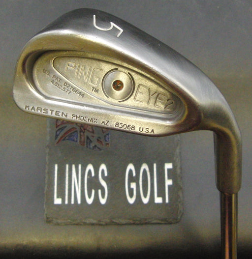 Ping Eye 2 Karsten Brown Dot 5 Iron Regular Steel Shaft John Byron Grip
