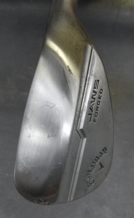 Callaway Jaws Forged 56° Sand Wedge Stiff Steel Shaft Black Grip
