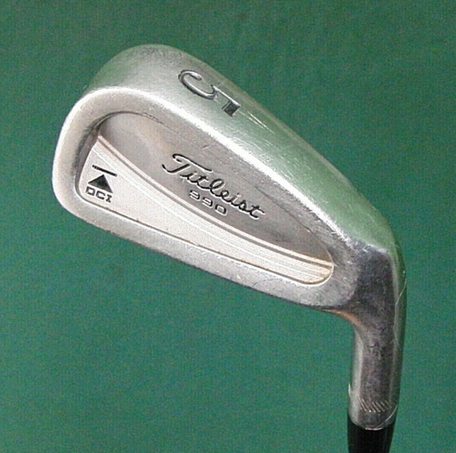 Titleist 990 DCI 5 Iron Stiff Steel Shaft Golf Pride Grips