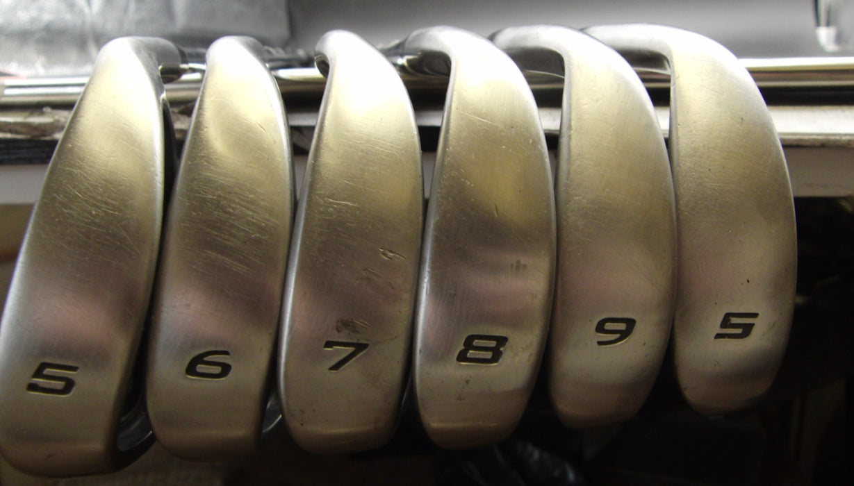 Set of 6x Nike Ignite Irons 5-9+SW Uniflex Steel Shafts Nike Grips