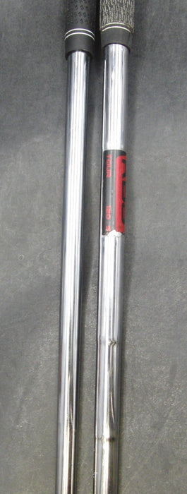 Set of 2 Top Flite Giga Sand+Gap Wedges Stiff Steel Shafts Lamkin/Balance Grips