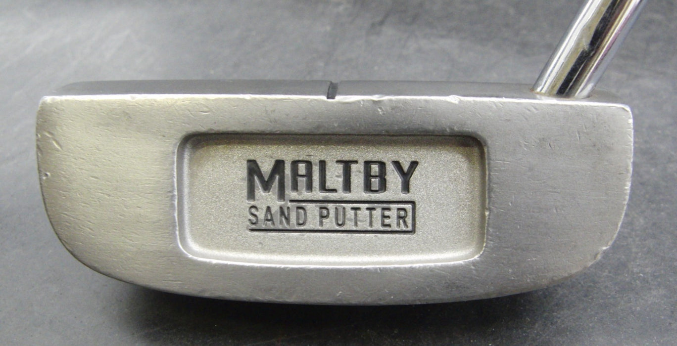 Maltby Sand Putter Chipper Steel Shaft 90cm Length Black Grip