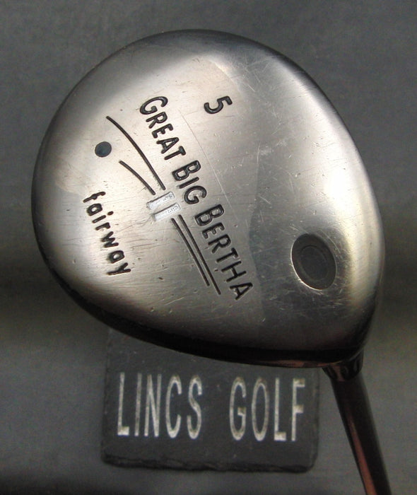 Callaway Great Big Bertha II 5 Wood Senior Graphite Shaft Callaway Grip & H/C